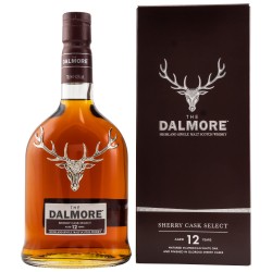 The Dalmore 12 Years Old SHERRY CASK SELECT 43% Vol. 0,7 Liter bei Premium-Rum.de