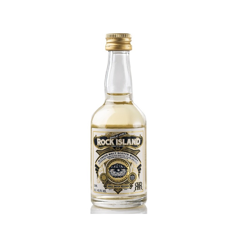 Rock Island Blended Malt Scotch Whisky 46,8% Vol. 0,05 Liter bei Premium-Rum.de bestellen.