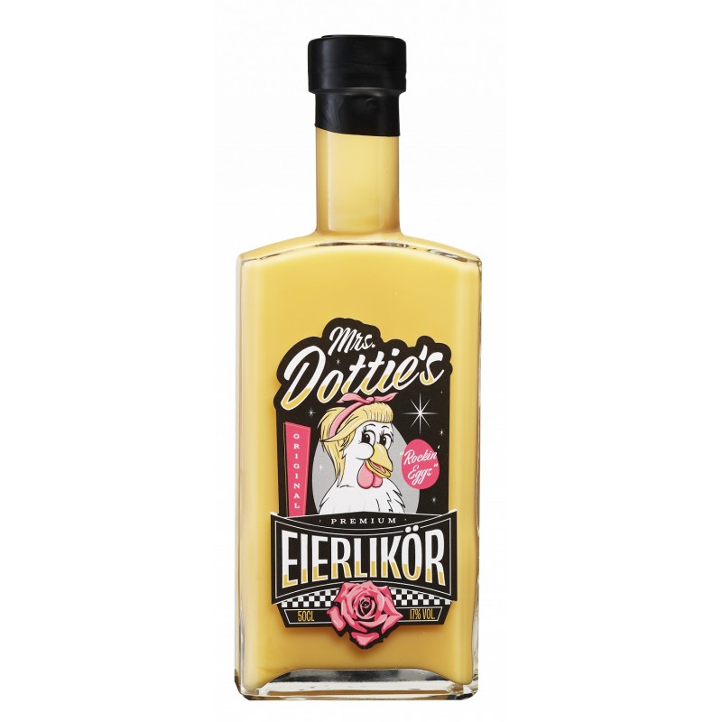 MRS. DOTTIE‘S EIERLIKÖR 17 % Vol. 0,5 Liter bei Premium-Rum.de