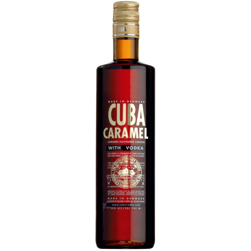 Cuba Caramel Vodka 30% Vol. 0,7 Liter